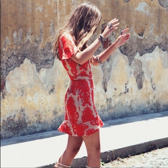 For Love & Lemons San Marcos Lace Mini Dress - Picture 6 of 16